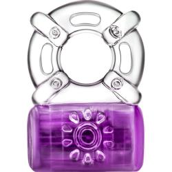Play With Me Pleaser Rechargeable C-Ring, Purple