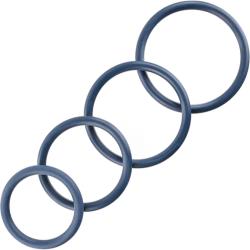 Sportsheets Merge Nitrile Rubber O-Ring 4-Pack, Navy