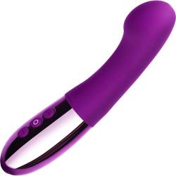 Le Wand Gee G-Spot Targeting Rechargeable Vibrator, 6.5 Inch, Cherry