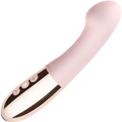 Le Wand Gee G-Spot Targeting Rechargeable Vibrator, 6.5 Inch, Rose Gold