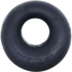 OxBalls Bigger Ox Thick Silicone Cockring, 2.5 Inch, Black Ice