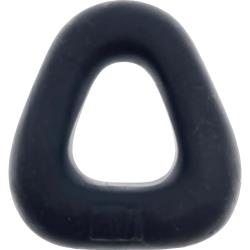 HunkyJunk Zoid Trapezoid Lifter Cockring, 2.5 Inch, Tar Ice