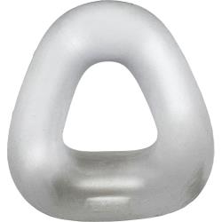 HunkyJunk Zoid Trapezoid Lifter Cockring, 2.5 Inch, Clear Ice