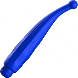 Luminous Lyra 10 Speeds ABS Bullet with Silicone Sleeve, 5.94 Inch, Royal Blue