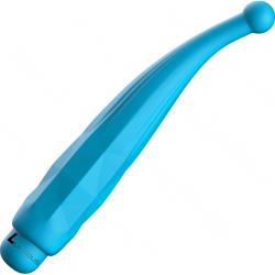Luminous Lyra 10 Speeds ABS Bullet with Silicone Sleeve, 5.94 Inch,Turquoise