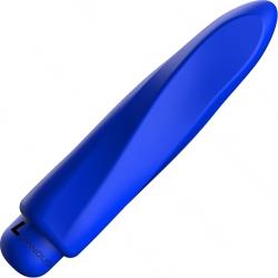 Luminous Myra 10 Speeds ABS Bullet with Silicone Sleeve, 4.41 Inch, Royal Blue