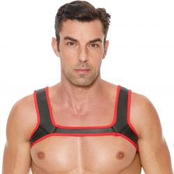 Ouch! Neoprene Harness, Large/XLarge, Red