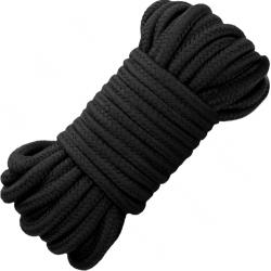 Ouch! Black & White Japanese Rope, 10 Meters, Black