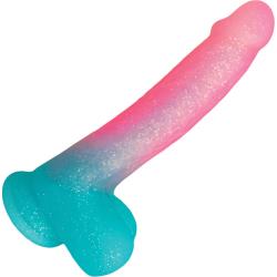 Sweet Sex Lollicock Dildo with Suction Cup, 8.5 Inch, Cotton Candy