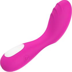Sweet Sex Sticky Fingers Silicone G-Spot Vibrator, 5.5 Inch, Magenta