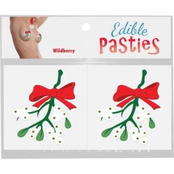 Edible Holiday Pasties, One Size, Wildberry Mistletoe