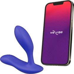We-Vibe Vector Plus Smartphone App Controlled Prostate Massager, 4.17 Inch, Royal Blue