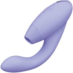 Womanizer Duo 2 Pleasure Air Technology and G-Spot Vibrator, 8 Inch, Lilac