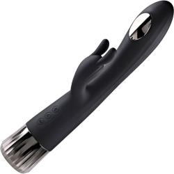 Evolved Heat Up and Chill Heating/Cooling Vibrator, 9.5 Inch, Black