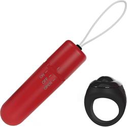 Screaming O My Secret Screaming O 4T Remote-Controlledl Panty Vibrator, Red