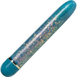 The Collection Astral Slimline Vibrator, 7 Inch, Teal