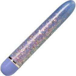 The Collection Etherial Slimline Vibrator, 7 Inch, Periwinkle