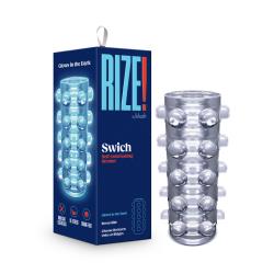 Rize! Swich Glow in the Dark Self-Lubricating Stroker, Clear