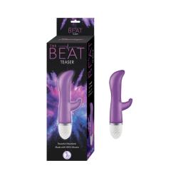 The Beat Teaser Dual Action Vibe, 6.75 Inch, Purple
