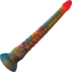 Stardust Kinky Kraken Bendable Fantasy Dildo with Suction Cup, 17 Inch, Multicolor