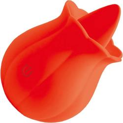 Clit-Tastic Erotic Clit Licker Tongue Vibe, 3 Inch, Red