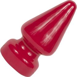 Doc Johnson Red Boy Challenge Extra Large Butt Plug, 9 Inch, Red