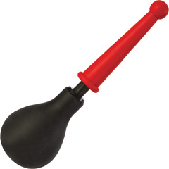 COLT by CalExotics Guyser Anal Douche, 10 Inch, Black with Red Tip