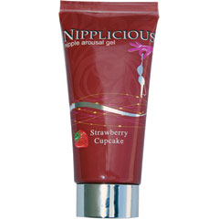 Hott Products Nipplicious Nipple Arousal Gel, 1 fl.oz (30 mL), Strawberry Cupcake