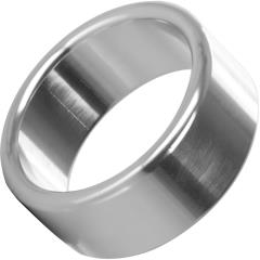 CalExotics Alloy Metallic Penis Enhancement Ring, 1.5 Inch, Silver