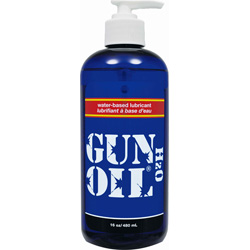 Gun Oil H2O Water-Based Personal Lubricant, 16 fl.oz (480 mL)