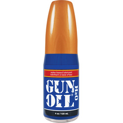 Gun Oil H2O Water-Based Personal Lubricant, 4 fl oz (120 mL)