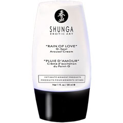 Shunga Rain of Love G Spot Arousal Cream for Women, 1 fl.oz (30 mL)