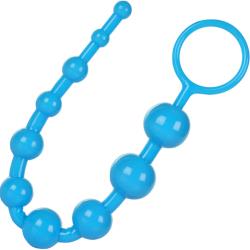 Shane`s World Anal 101 Advanced Jelly Beads, 8 Inch, Blue