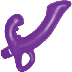 Velvet Kiss Collection iSpot Waterproof Intimate Vibe, 5.75 Inch, Purple