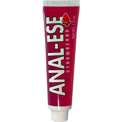 Anal-Ese Flavored Desensitizing Lubricant, 1.5 ounce (44 g), Strawberry