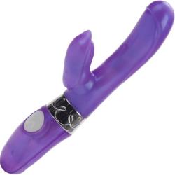 CalExotics Magic Dancer Waterproof Intimate Vibrator, 8.5 Inch, Purple