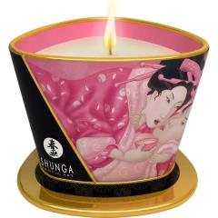 Shunga Aphrodisia Scented Massage Candle, 5.7 fl.oz (170 mL), Rose Petals