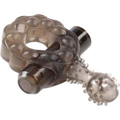 Crossbones Mighty Marble Single Bullet Vibrating Cockring for Lovers, Smoke