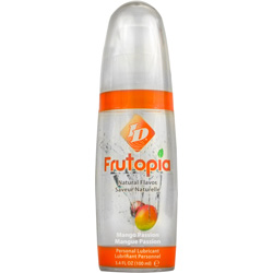 ID Frutopia Naturally Flavored Personal Lubricant, 3.4 fl.oz (100 mL), Mango Passion