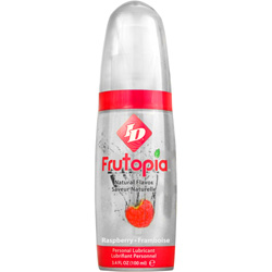 ID Frutopia Naturally Flavored Personal Lubricant, 3.4 fl.oz (100 mL), Raspberry