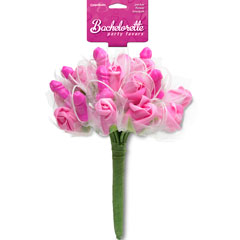Bachelorette Party Favors Pecker Flower Bouquet, One Size, Pink