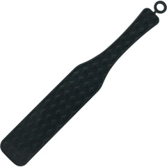 Fetish Fantasy Extreme Silicone Paddle, 16 Inch, Black
