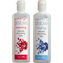 Oralove Delicious Duo Lube, Warming and Tingling