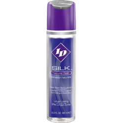 ID Silk Natural Feel Water-Based Premium Personal Lubricant, 2.2 fl.oz (65 mL)