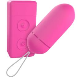 Neon Luv Touch Remote Control Vibrating Bullet, 3.25 Inch, Pink