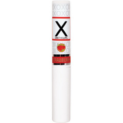 Sensuva X ON the Lips Buzzing Lip Balm, 0.075 fl.oz (2 mL), Strawberry
