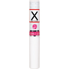 Sensuva X ON the Lips Buzzing Lip Balm, 0.075 fl.oz (2 mL), Bubblegum