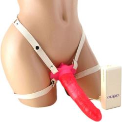 CalExotics Bettys Vibrating Jelly Bumble Bee Dong, 8.5 Inch, Pink