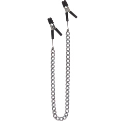 Spartacus Endurance Jumper Cable Nipple Clamps with Link Chain