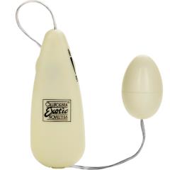 Pocket Exotics Glow-in-the-Dark Vibrating Egg Massager, 2 Inch